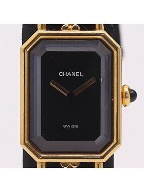 Chanel Premiere XL Quartz Black Dial Watch